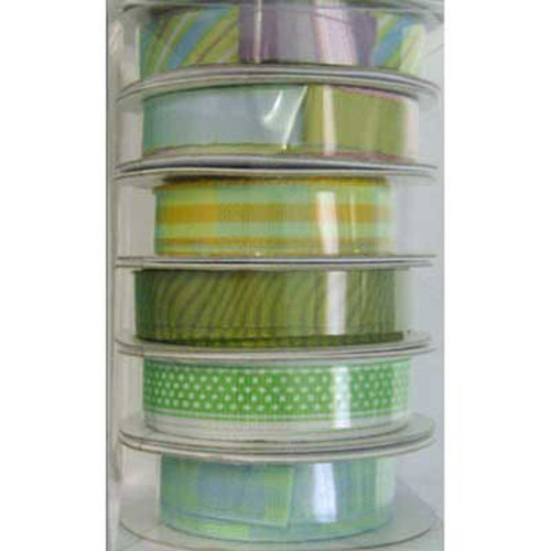 56930 Ribbon Distinctive 1.2m X 6 Green 3