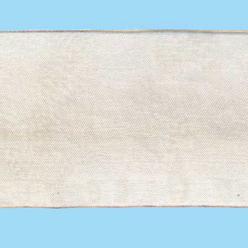 57242 Ribbon Organza 50mm Silver