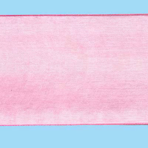 57246 Ribbon Organza 50mm Pink