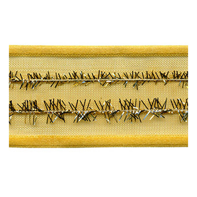 57257 Ribbon Organza 32mm Gold