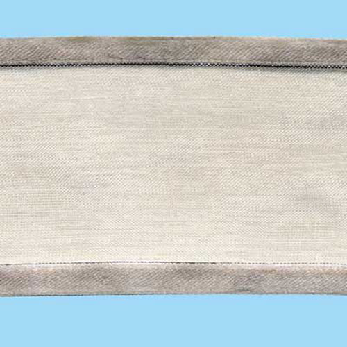 57258 Ribbon Organza 50mm Silver