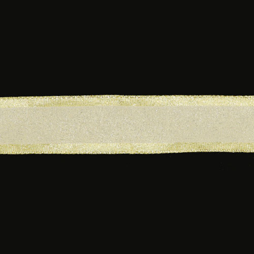 57428 Ribbon Bow & Tie 32mm Gold