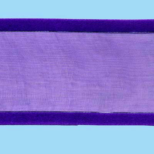 57515 Ribbon Organza 50mm Purple