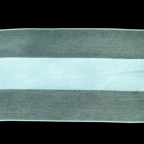 57522 Ribbon Organza 63mm Light Blue