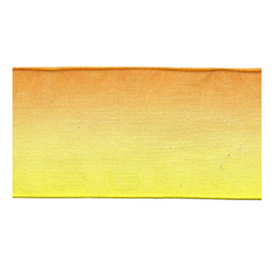 57523 Ribbon Organza 38mm Yellow Orange