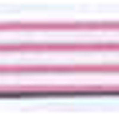 57748 Striped Ribbon 11mm White Pink