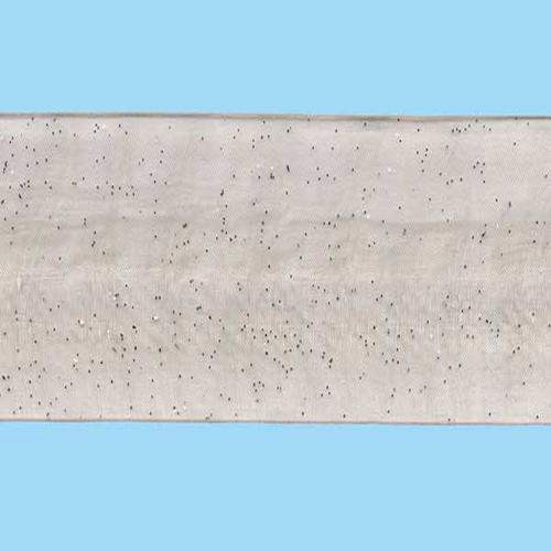 57910 Ribbon Organza 50mm Silver