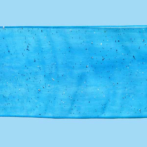 57918 Ribbon Organza 50mm Blue