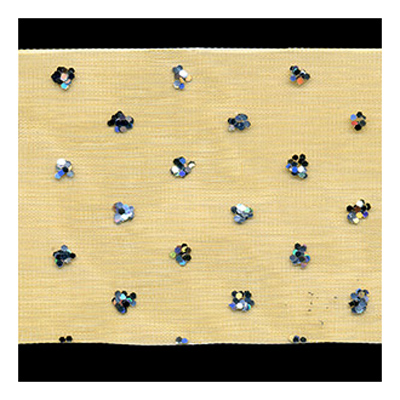 57924 Ribbon Organza 50mm Gold