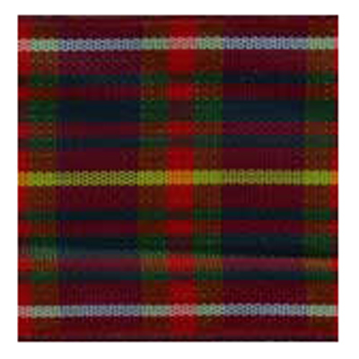 57966 Ribbon Tartan 15mm Burg Red