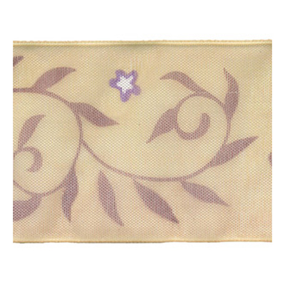 57998 Ribbon Organza 38mm Purple