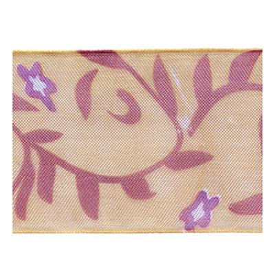 57999 Ribbon Organza 38mm Orange