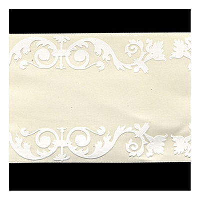 58009 Ribbon Satin 63mm Cream