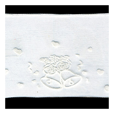 58104 Ribbon Organza 52mm White