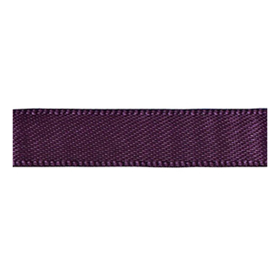 58137 Ribbon Satin 25mm Aubergine