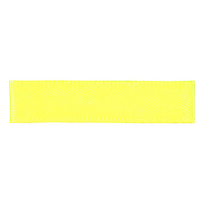 58204 Ribbon Satin 6mm Fluro Yellow