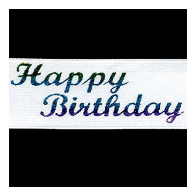 58215 Ribbon Satin 22mm White