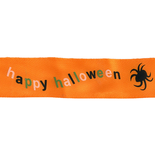 58239 Ribbon Satin 25mm Orange