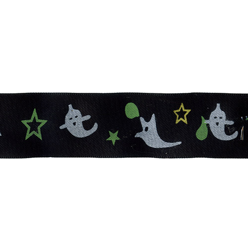 58257 Ribbon Satin 25mm Black