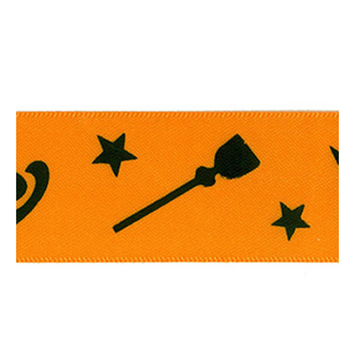 58259 Ribbon Satin 25mm Orange