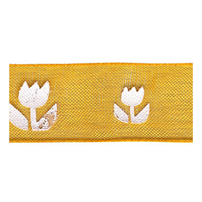 58264 Ribbon Organza 15mm Orange