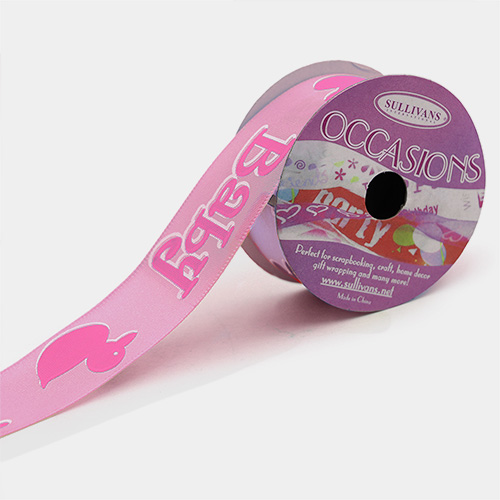 58268 Ribbon Satin 25mm Light Pink