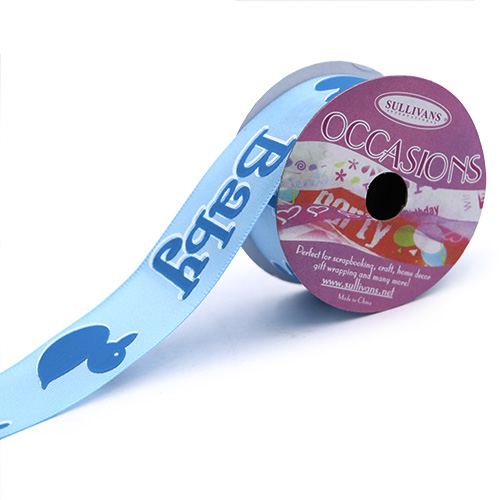 58269 Ribbon Satin 25mm Light Blue