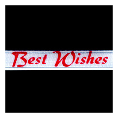 58292 Ribbon Satin 6mm White Hot Pink