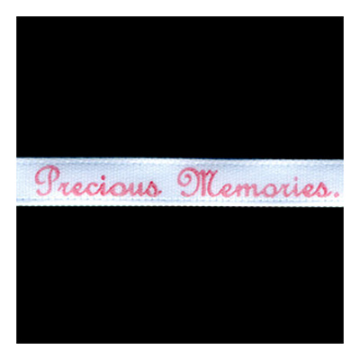 58293 Ribbon Satin 6mm White Pink