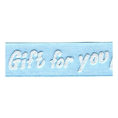 58319 Ribbon Organza 15mm Light Blue