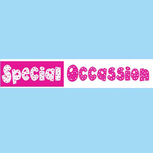 58355 Ribbon Satin 25mm White Hot Pink