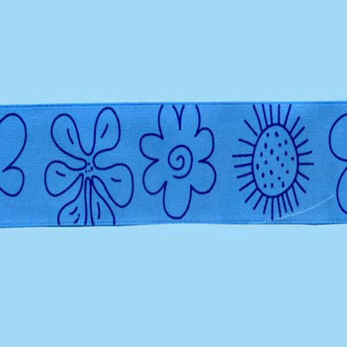 58384 Ribbon Satin 25mm Blue Navy