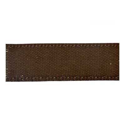 58398 Ribbon Satin 10mm Brown