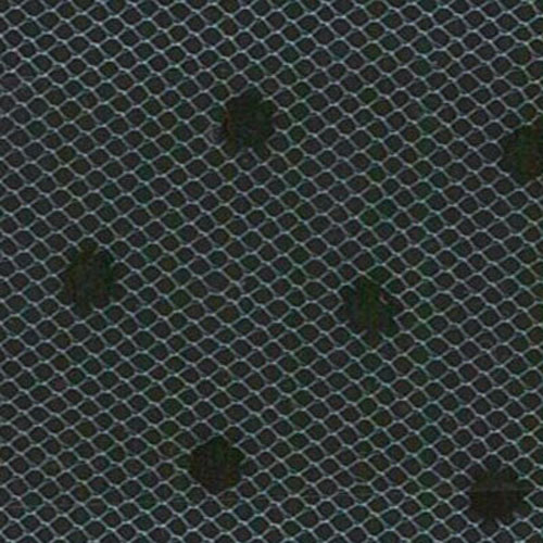 58429 Trim Veiling 30cmx50cm Black White