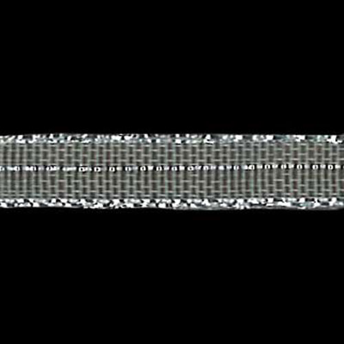 58468 Ribbon Organza 6mm Silver