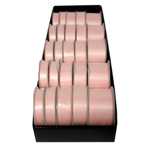 58514 Ribbon Satin 15mm 22mm 38mm Baby Pink