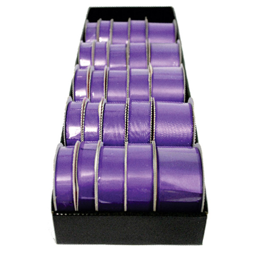58520 Ribbon Satin 15mm 22mm 38mm Purple