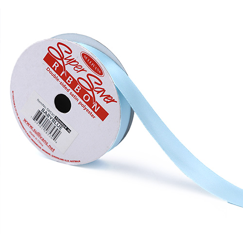 58530 Ribbon Satin 15mm Baby Blue