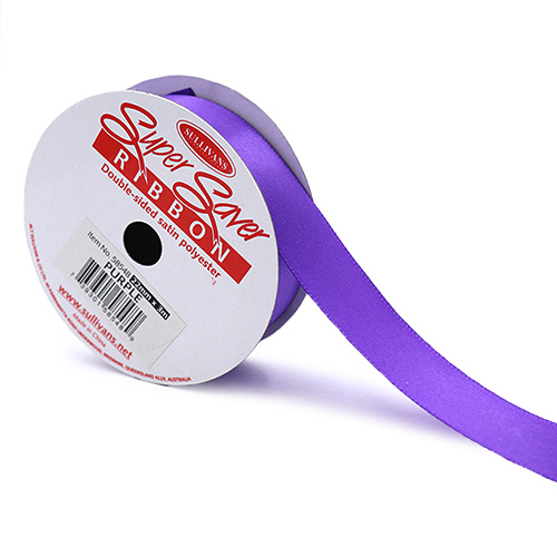 58548 Ribbon Satin 22mm Purple