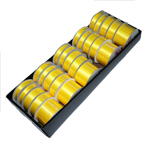 58612 Ribbon Box 25 Spools Yellow