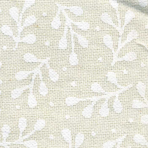 59765 Quilt Fat Quarter 50cm X 55cm Natural Leaf