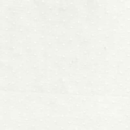 60068 Fabric Poplin 112cm Pinspot Cream