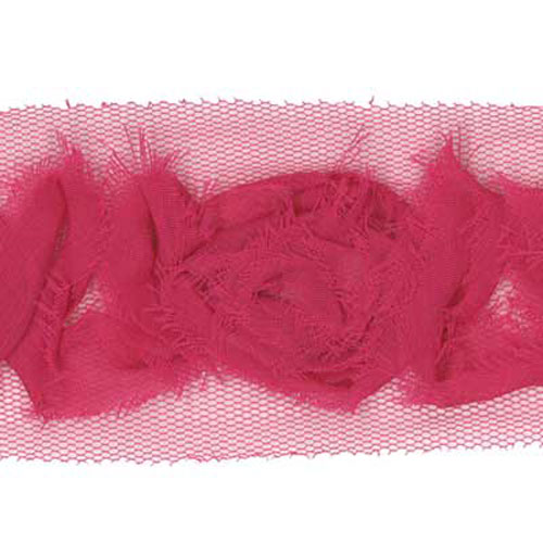 60150 Trim Rose 35mm Hot Pink