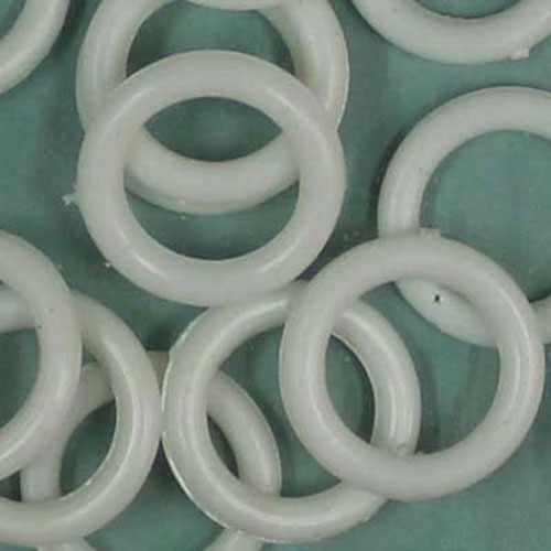 602064 Curtain Rings White