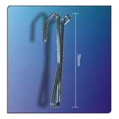 602701 Curtain Hook 76mm Metal