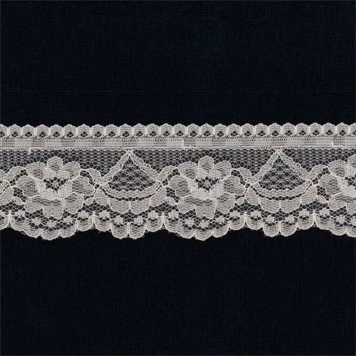 60282 Lace Nylon 36mm Apricot