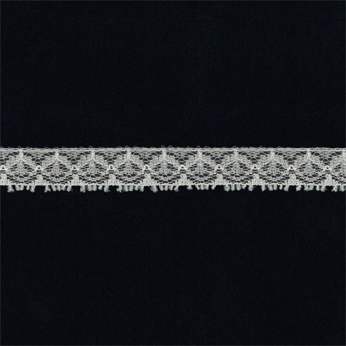 60290 Lace Nylon Flat Cream 15mm