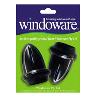 603009 Finial For 16mm Rod Black