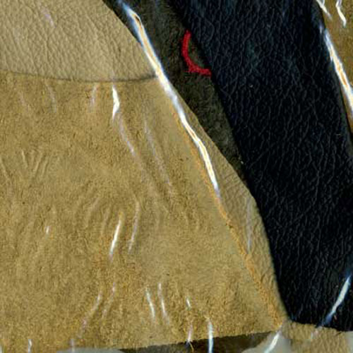 60392 Leather Pieces Assorted 100gm