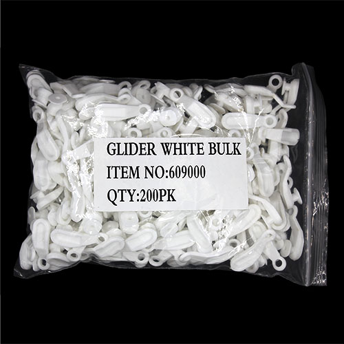 609000 Sullivans Gliders - White - 200pc
